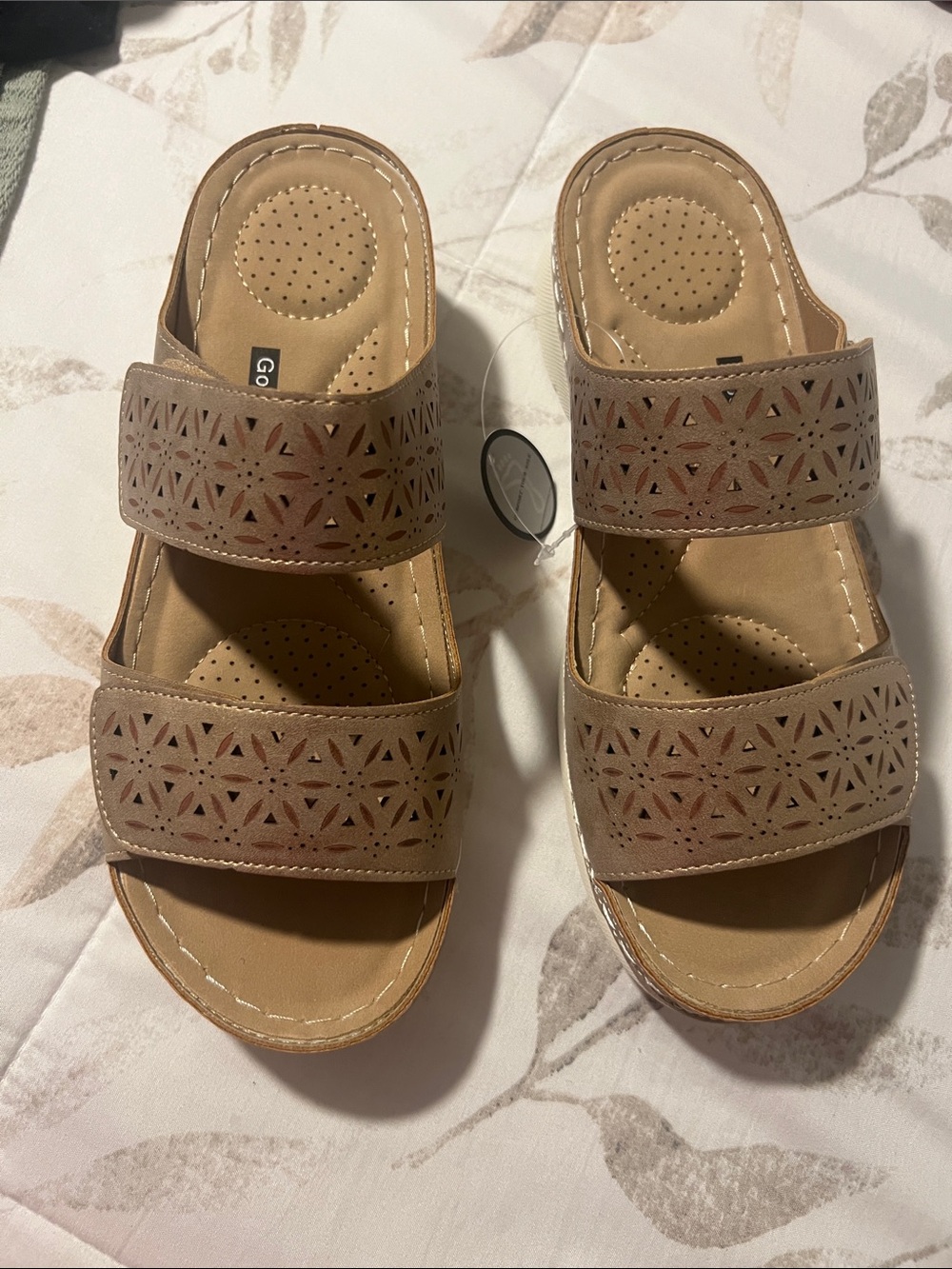 Women's Verna Adjustable Double Strap Footbed Sandals